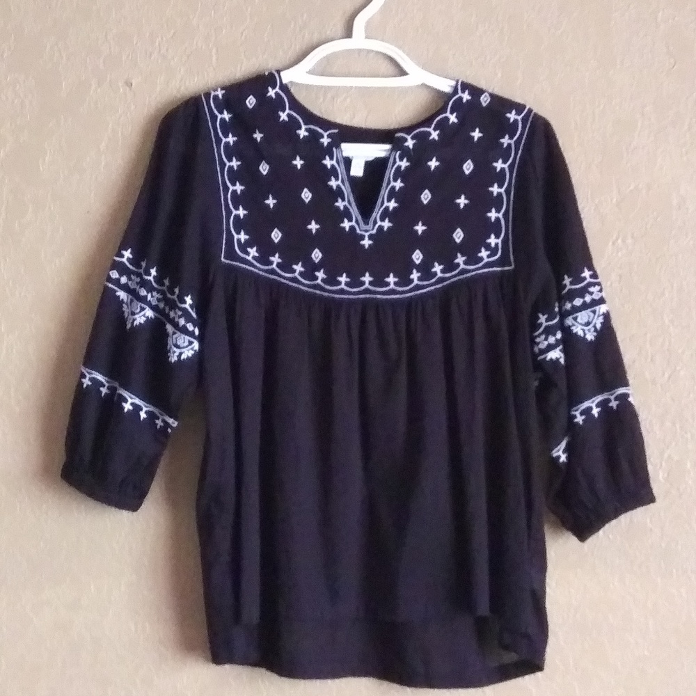 Embroidered Top